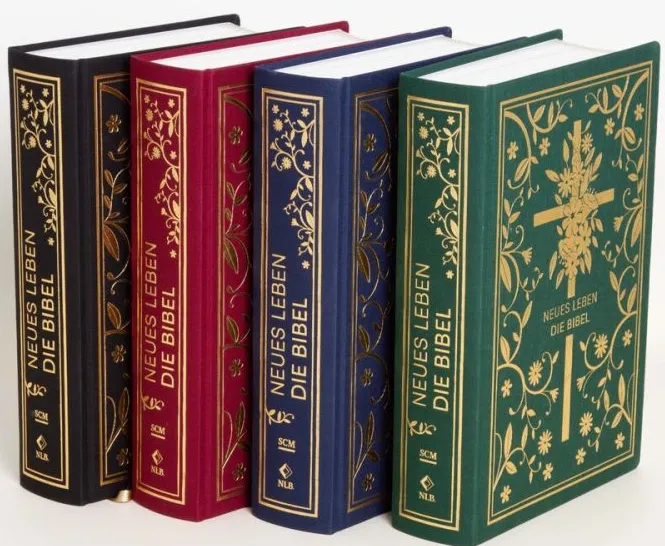Neues Leben, Bibel - Golden Grace Edition - gebunden, Gewebeinband, Tintenschwarz