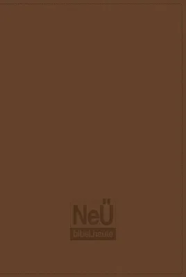 NeÜ bibel.heute, Taschenausgabe, Kunstleder braun