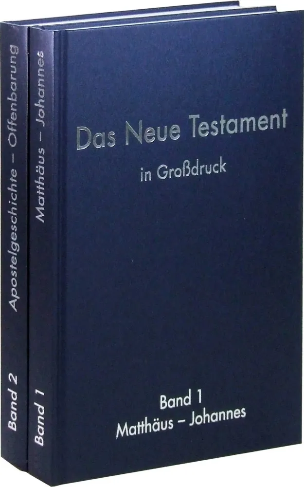 Das neue Testament Elberfelder 2003 - in zwei Bänden, extra grosse Schrift