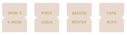 Bibel-Griffregister Cremefarben mit Goldveredelung