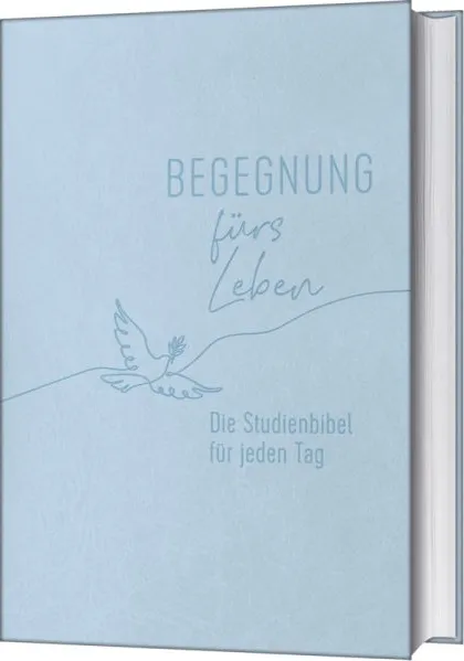 Begegnung fürs Leben - Kunstleder - Die Studienbibel für jeden Tag