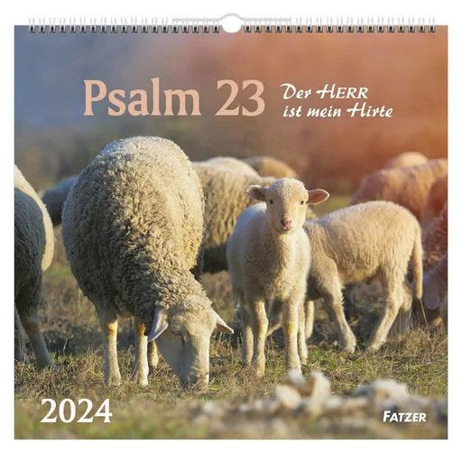 Psalm 23 - Wandkalender