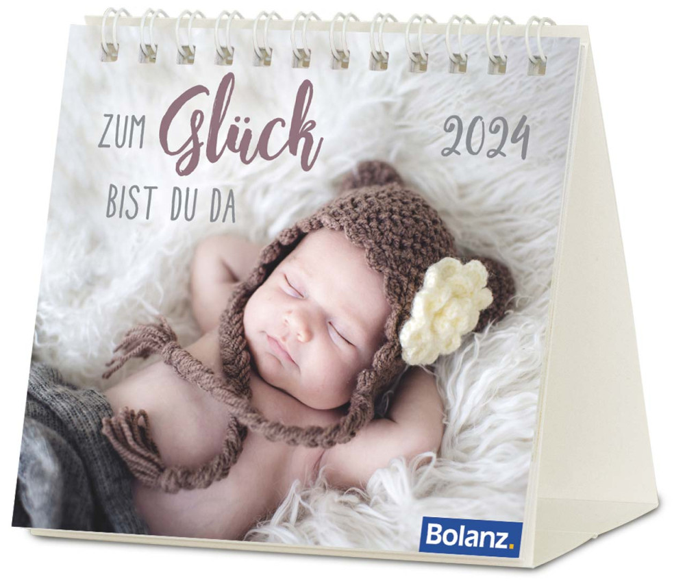 Kalender Zum Glück bist du da - Minikalender