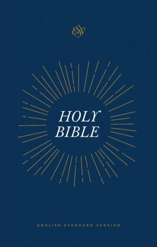 Englisch, Bibel English Standard Version, Paperback, blau