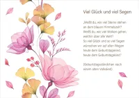 Grussheft Viel Glück und viel Segen