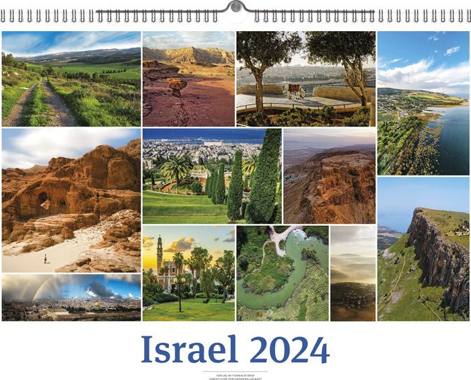 Israelkalender - Weiss