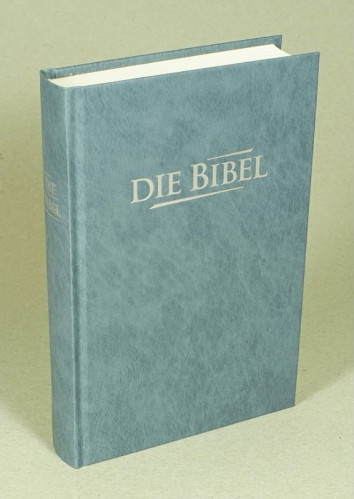 Elberfelder 2003 - Taschenbibel, größere Ausgabe, grau-blau