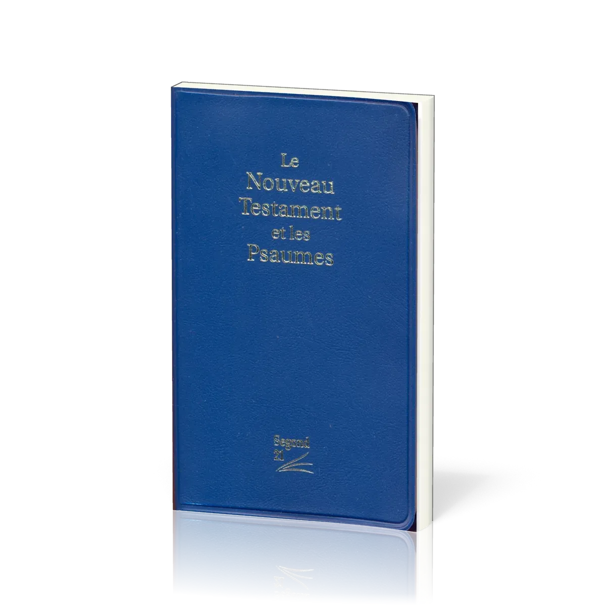 Nouveau Testament et Psaumes Segond 21, mini, bleu - couverture souple, flexa