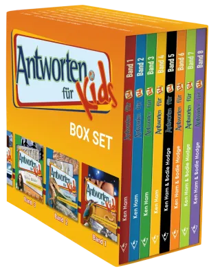 Antworten für Kids”-Box - 8 Hardcover-Bücher