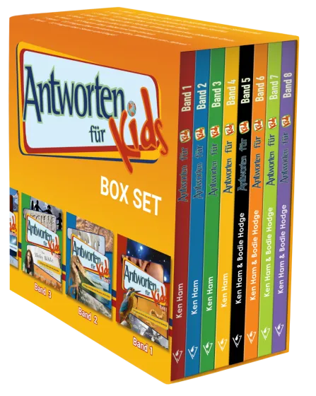 Antworten für Kids”-Box - 8 Hardcover-Bücher