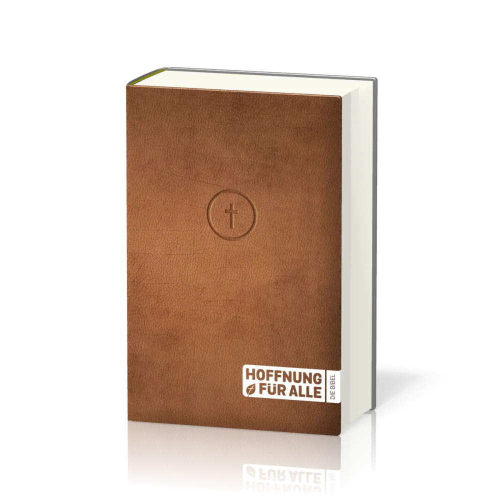 Hoffnung für alle. Die Bibel. - Leather Touch Edition - Kleinformat 10.2 x 15.8 cm
