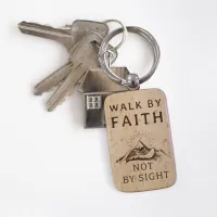 Schlüsselanhänger Walk by faith not by sight