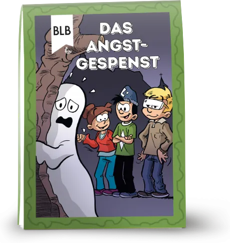 Das Angstgespenst - Verteilflyer zu Halloween.