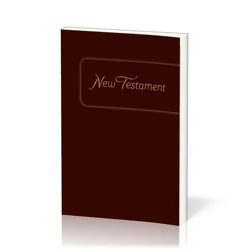 Englisch, NKJV, Neues Testament - Taschenbuch, Burgunderrot