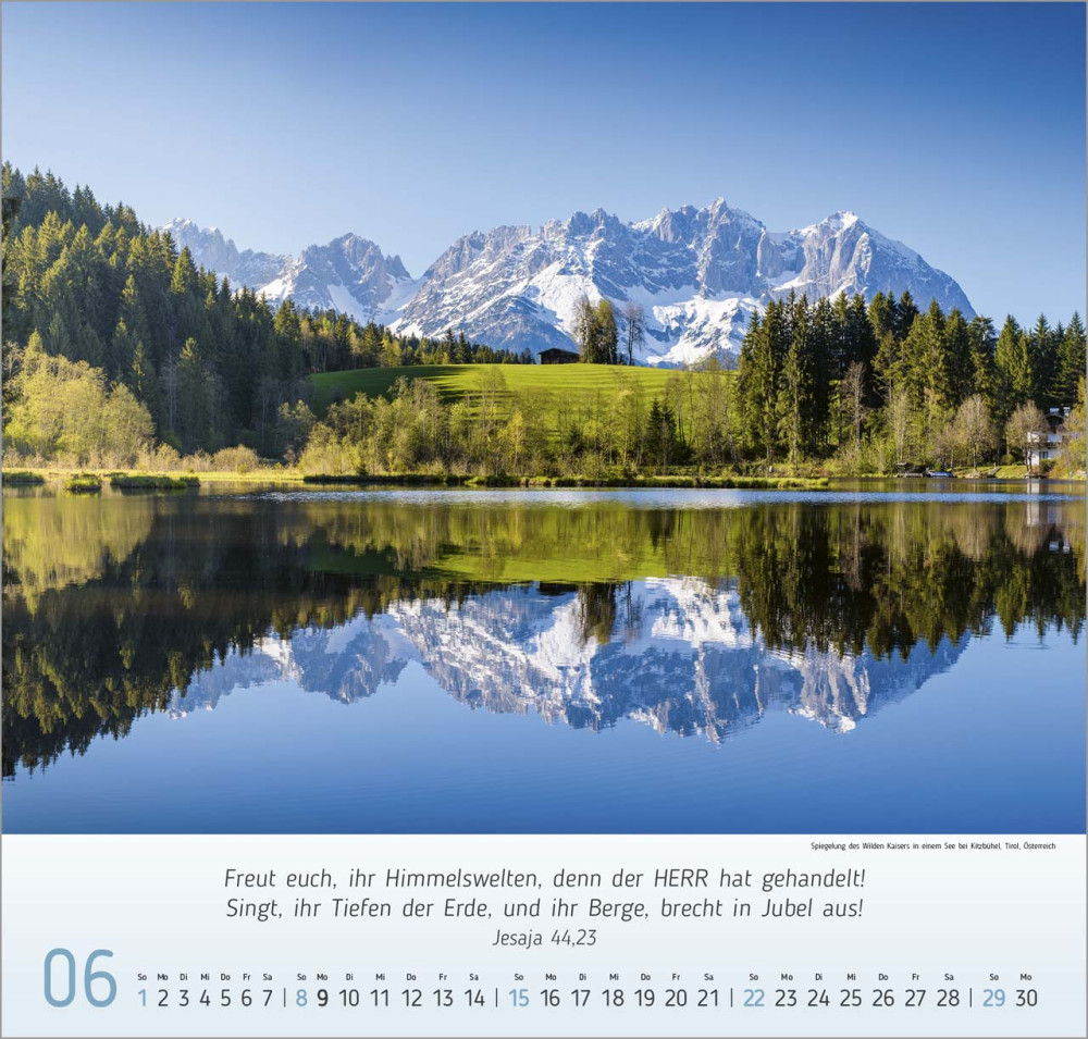 Berg Impressionen - Wandkalender