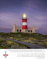 Leuchttürme, Phares, Lighthouses Dreisprachig Deutsch, Französisch, Englisch - Super-Wandkalender