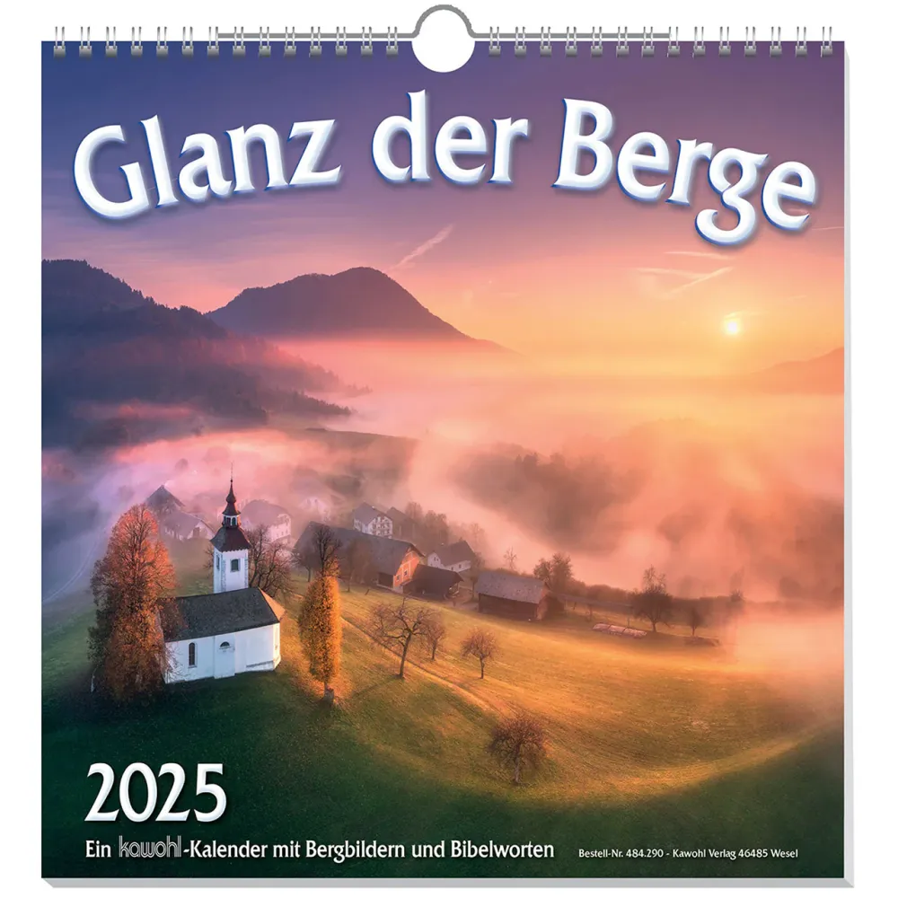 GLANZ DER BERGE - WANDKALENDER