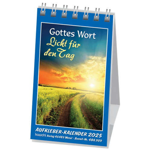 GOTTES WORT - LICHT FÜR DEN TAG - AUFKLEBER-KAL.