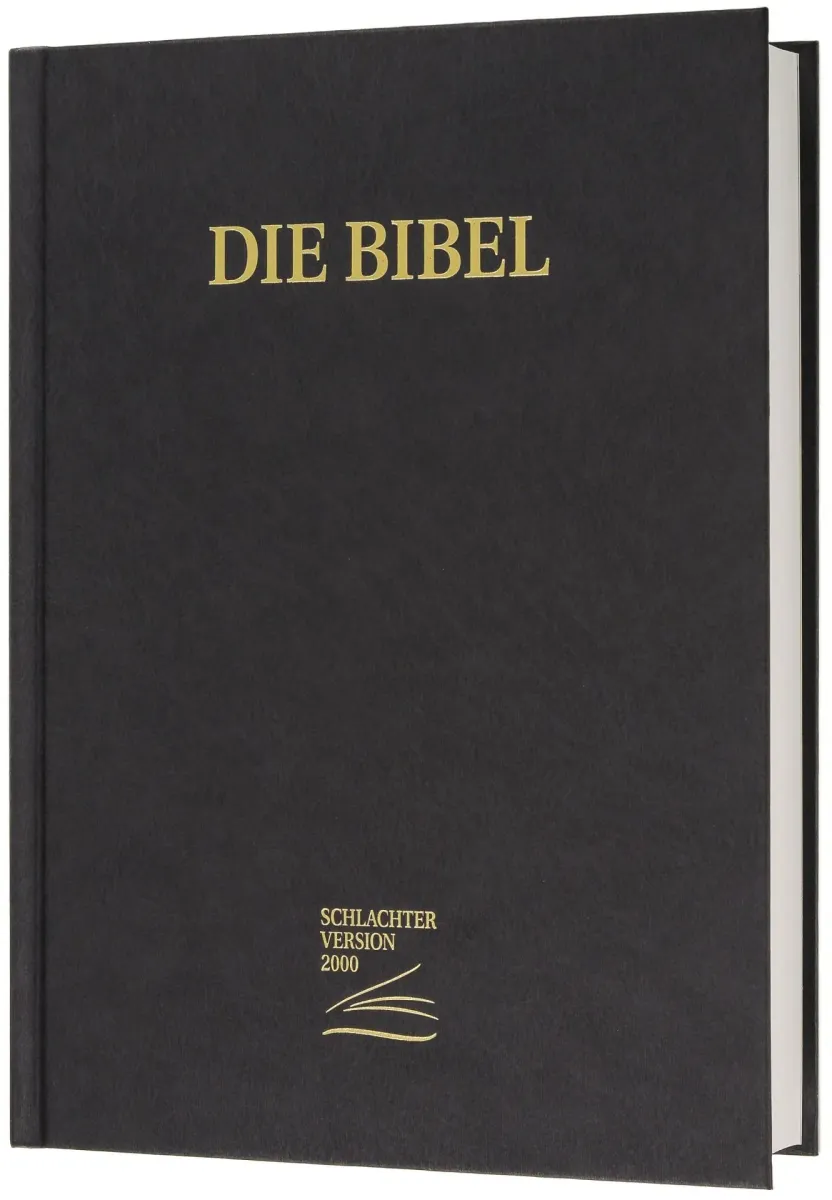Bibel Schlachter 2000 - Grossdruckausgabe Fadenheftung