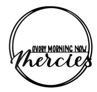 Mercies – every morning new (Gnade - jeden Morgen neu) - Metallring schwarz