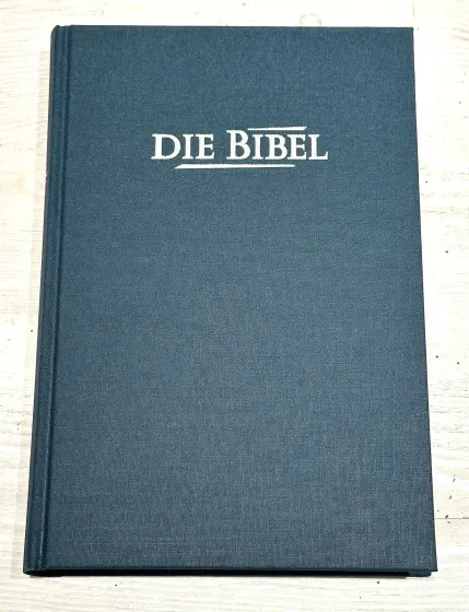 Elberfelder Bibel CSV Hückeswagen Standardausgabe - Hardcover, Leinen dunkelblau, Lesezeichen