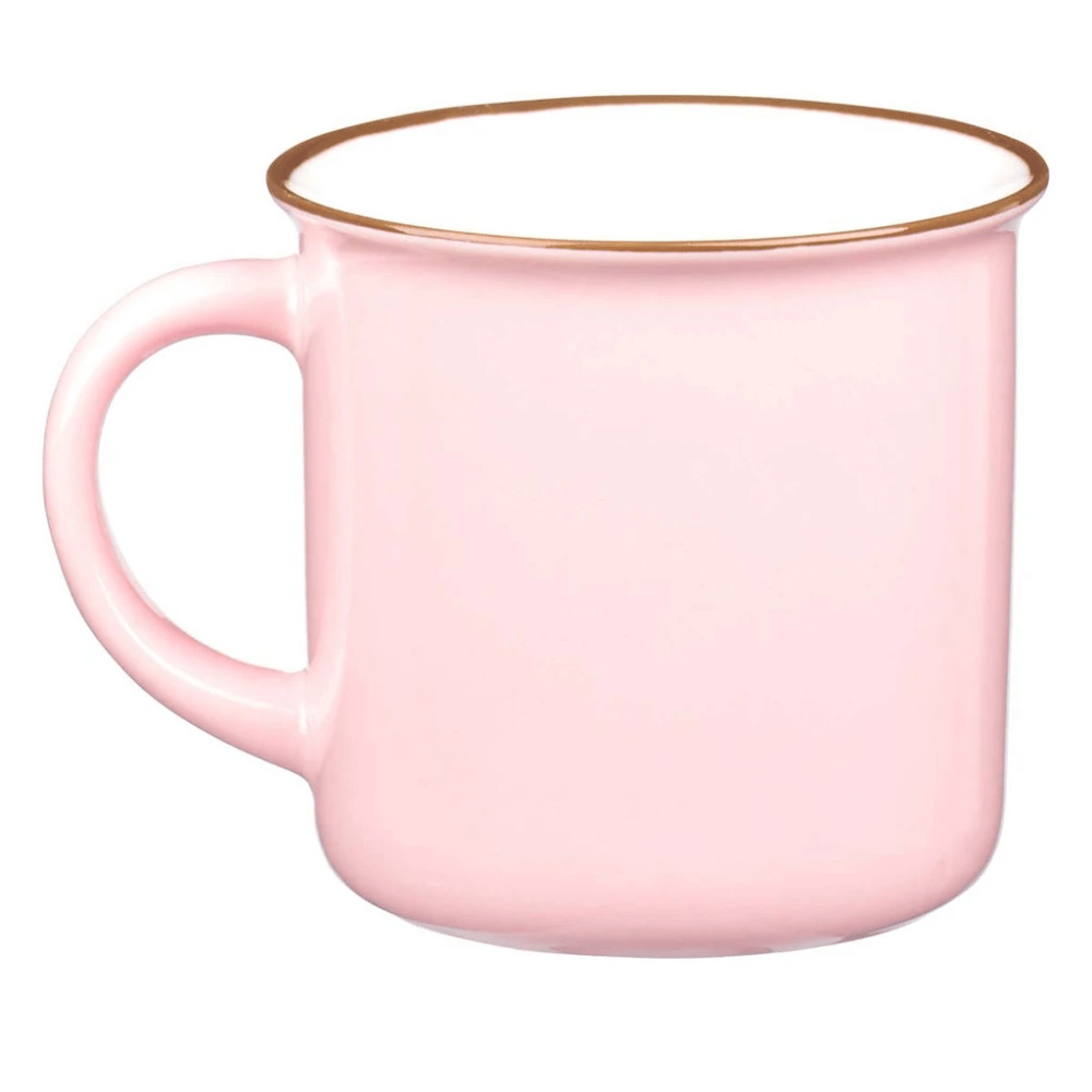 Tasse - Be still and know that I am God - rosa, 390ml