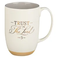 Tasse - Trust in the Lord - weiss, 444ml