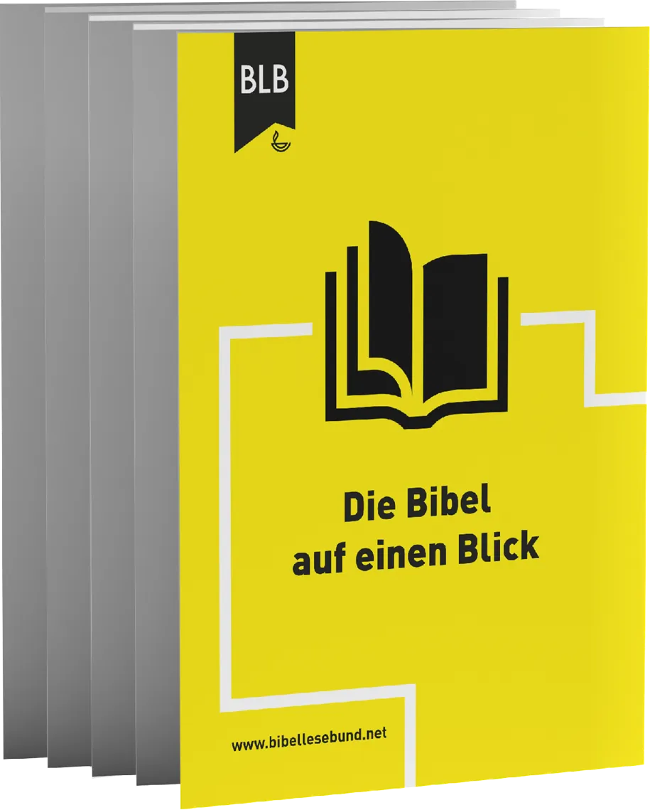 Die Bibel auf einen Blick Leporello - Erhalte einen Überblick über die wichtigsten Ereignisse im...