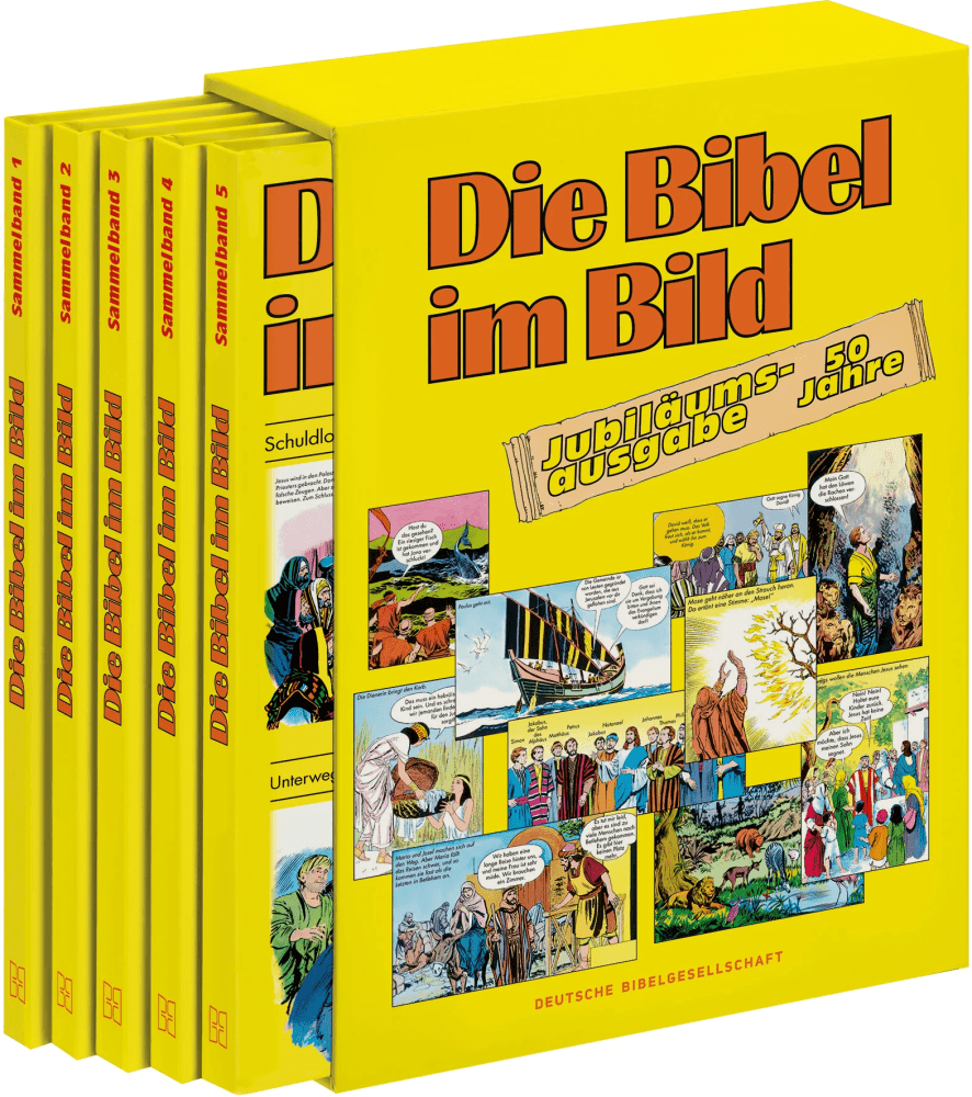 Comic-Reihe Die Bibel im Bild. 50 Jahre-Jubiläumsausgabe - Kinderbuch-Klassiker ab 8 Jahren mit...