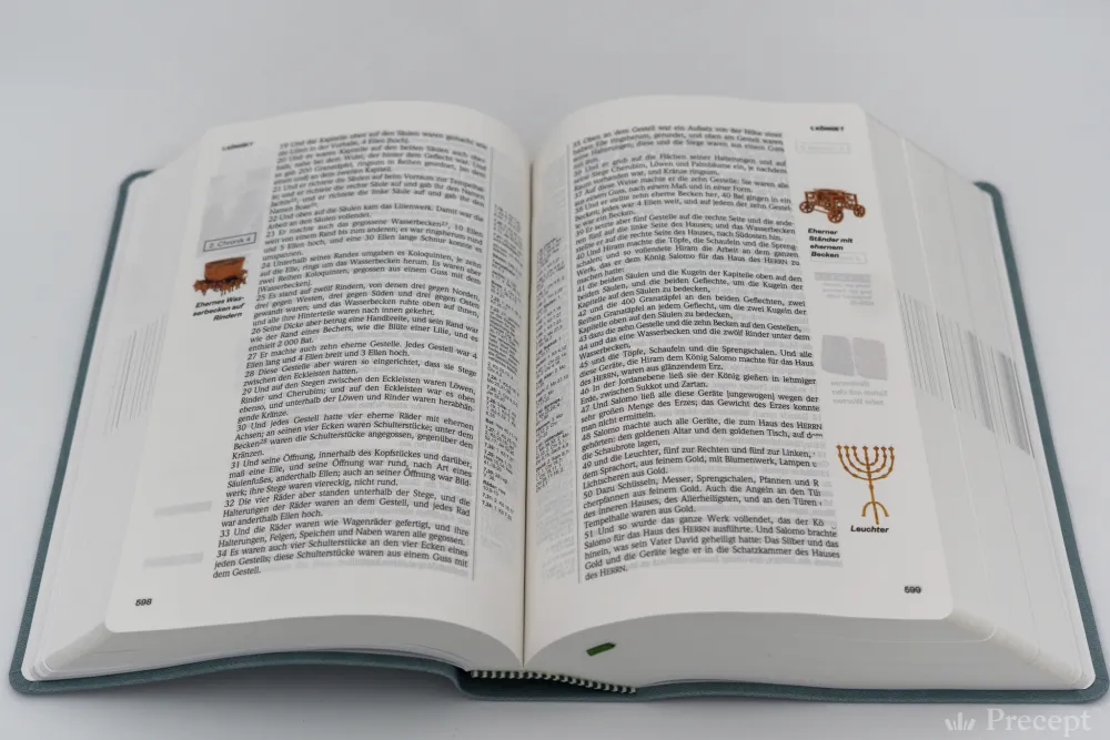 Schlachter 2000, Neue Induktive Studienbibel - 7. Auflage - Precept Ministries