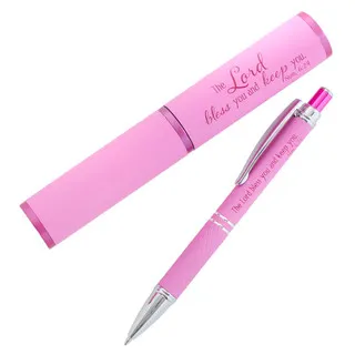 Bless You and Keep You - Kugelbschreiber im Etui rosa