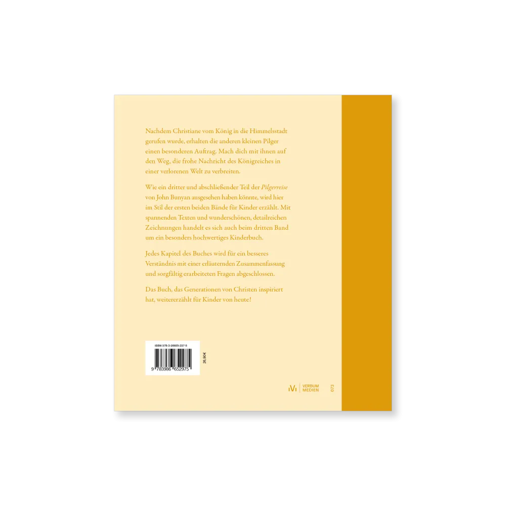 Kleiner Pilger auf grosser Reise - John Bunyans Pilgerreise für Kinder - Teil 3