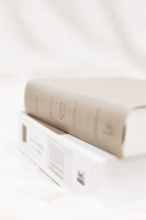 NeÜ bibel.heute Liebezurbibel - Flexibler Kunstledereinband - beige/hell mit Schreibrand