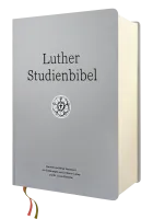 Luther Studienbibel - gebunden, Grossdruckausgabe, grau