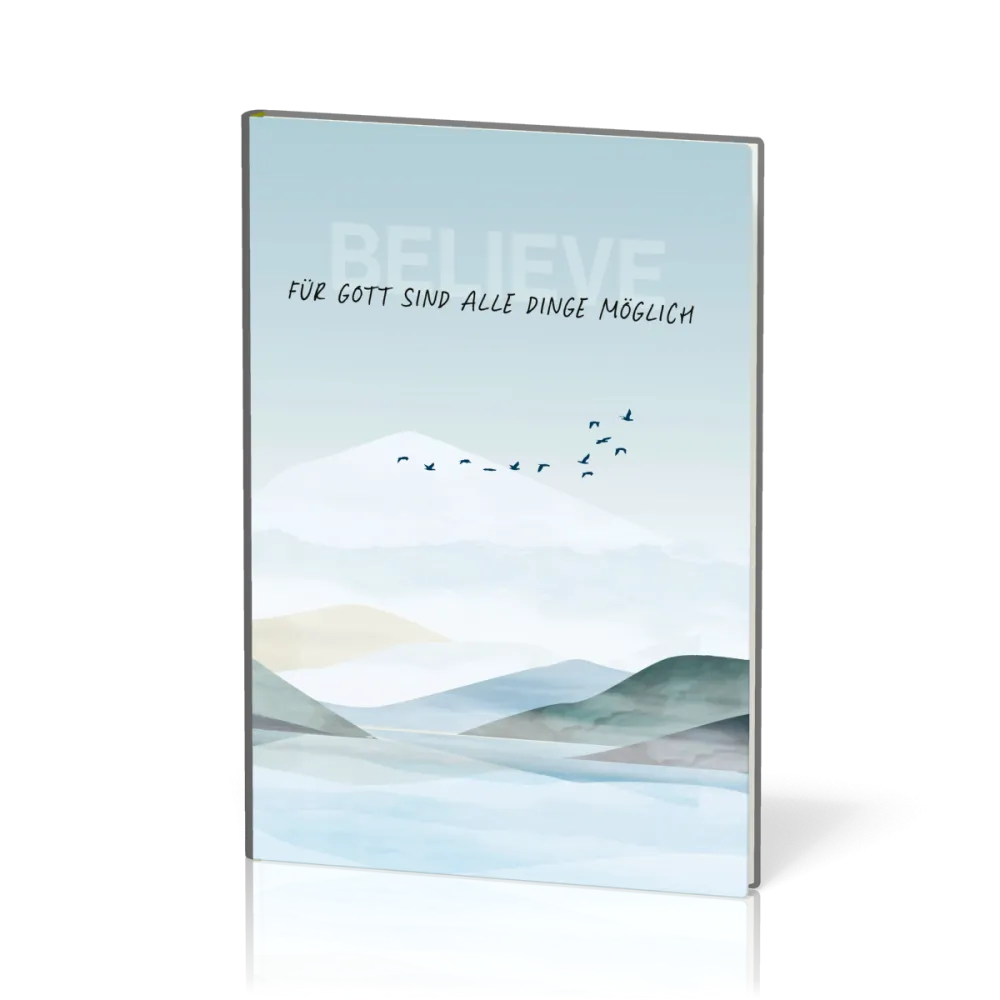 Für Gott sind alle Dinge möglich - Notizbuch