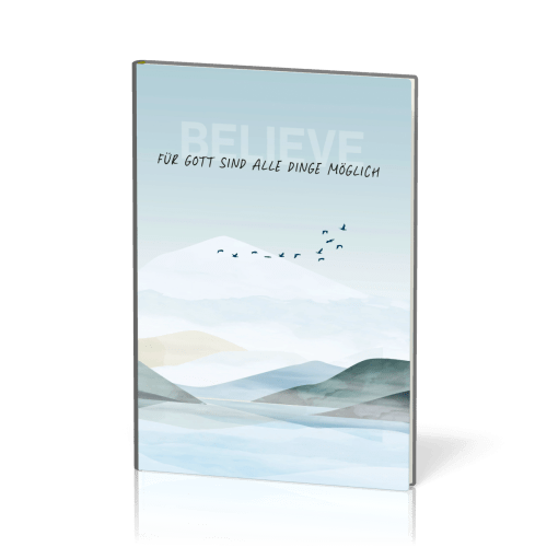 Für Gott sind alle Dinge möglich - Notizbuch