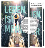 Leben ist mehr 2026 (Grossdruckausgabe Gebunden) - Impulse für jeden Tag
