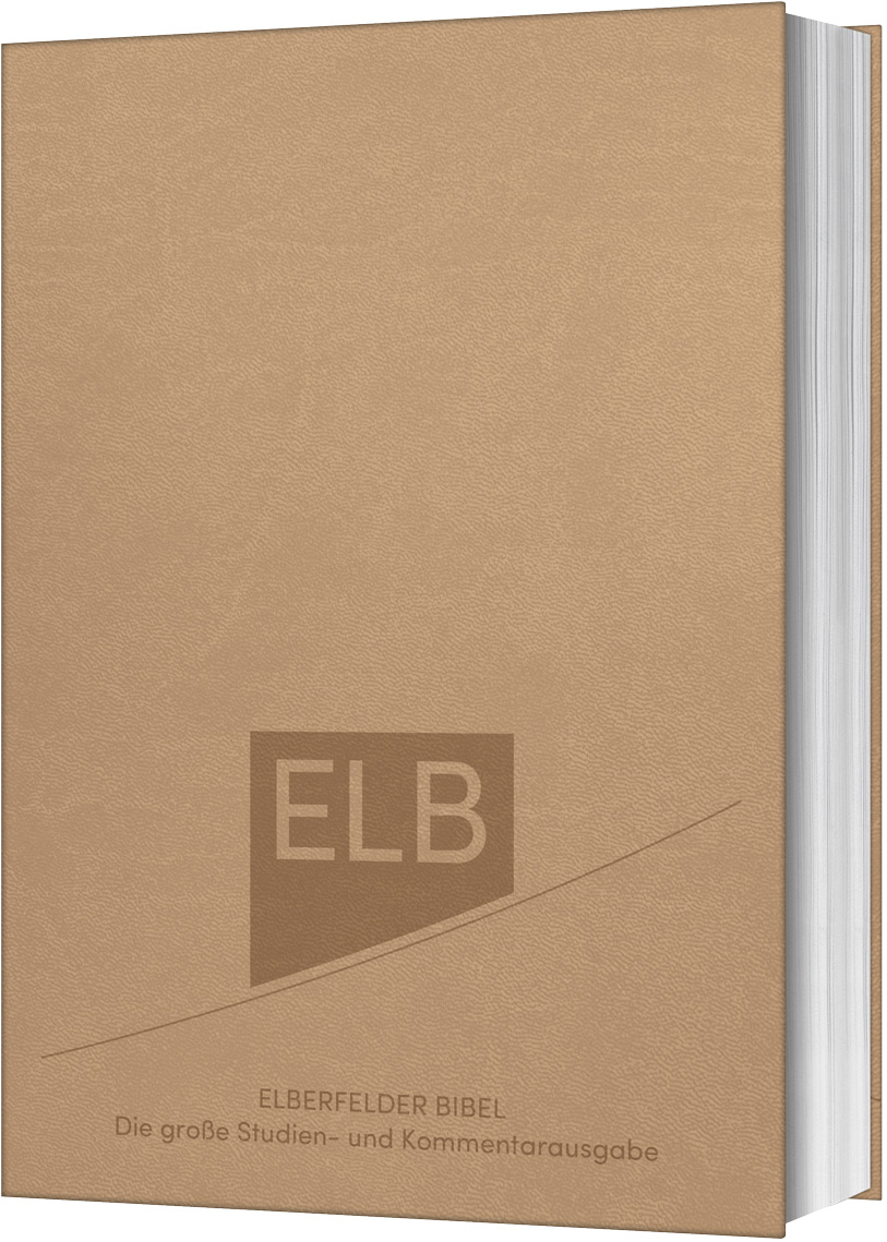 Elberfelder Bibel - Kunstleder - Die große Studien- und Kommentarausgabe