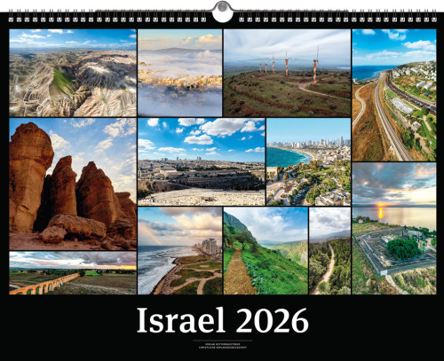 Israelkalender - Schwarz