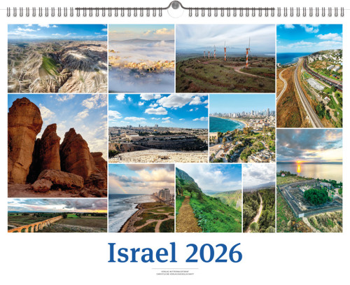 Israelkalender - Weiss