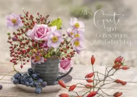 Postkartenbox Wir feiern im Garten - 12 verschiedene Postkarten in einer Box mit Magnetverschluss