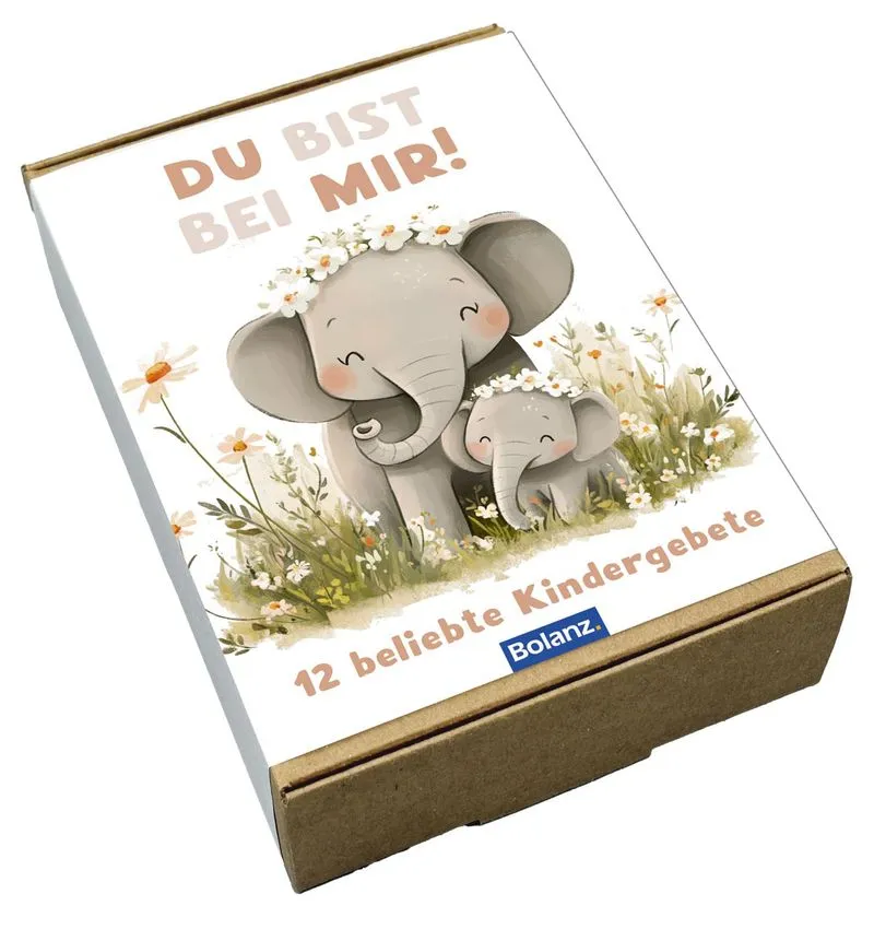 Kartenbox Kindergebete - Du bist bei mir!  - 12 beliebte Kindergebete