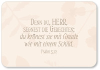 Minikarten-Box „Viel Segen" - 30 Bibelverse Segen und Ermutigung
mit Edlem Holzaufsteller