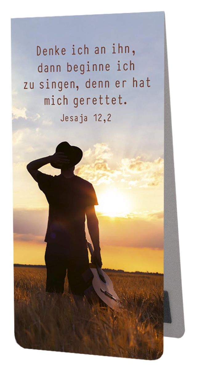 Magnet Lesezeichen Jesaja 12,2 - Jesja 12,2