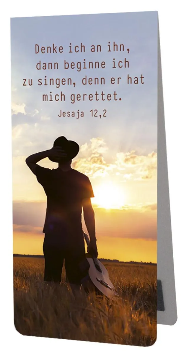 Magnet Lesezeichen Jesaja 12,2 - Jesja 12,2