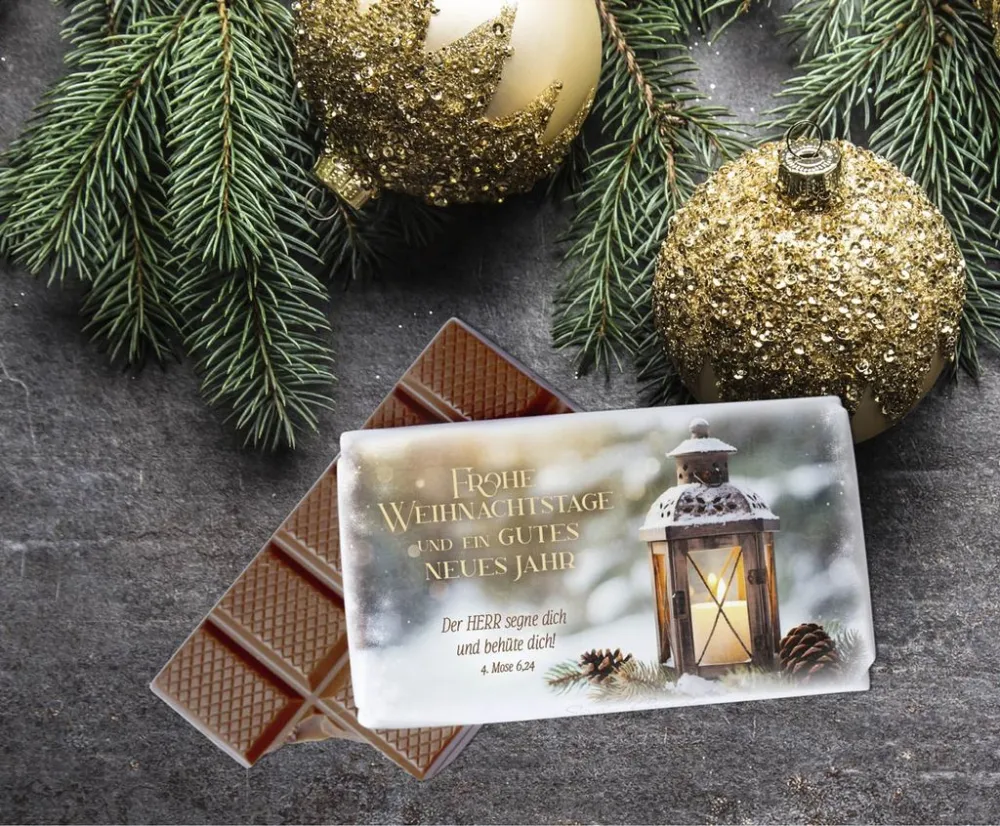 Schokolade Weihnachtstage - 4. Mose 6,24