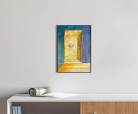 Poster Jahreslosung 2026 Simone Riedel DIN A4 - Offenbarung 21,5