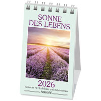 Sonne des Lebens - mini Aufstellkalender
