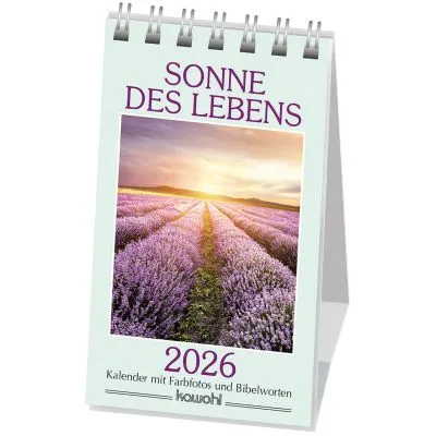 Sonne des Lebens - mini Aufstellkalender