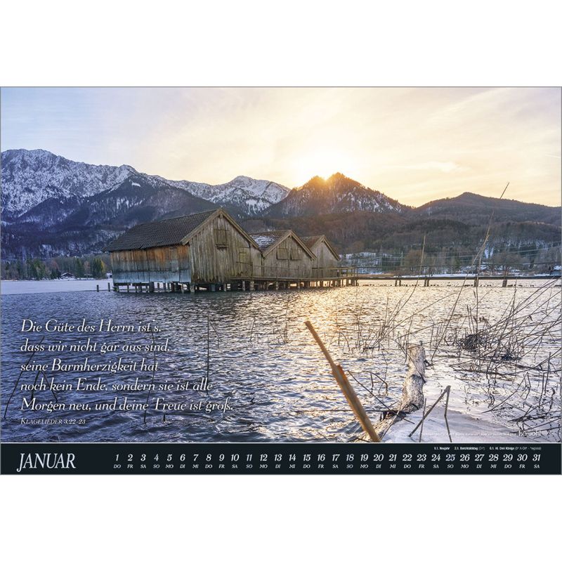 Atem der Unendlichkeit - Panorama - Wandkalender